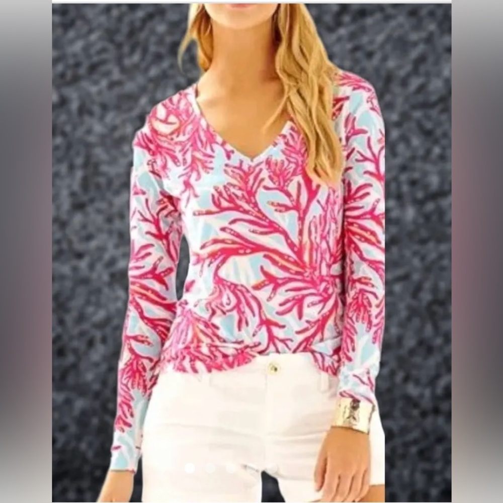 Lilly Pulitzer Ella Top Size‎ M